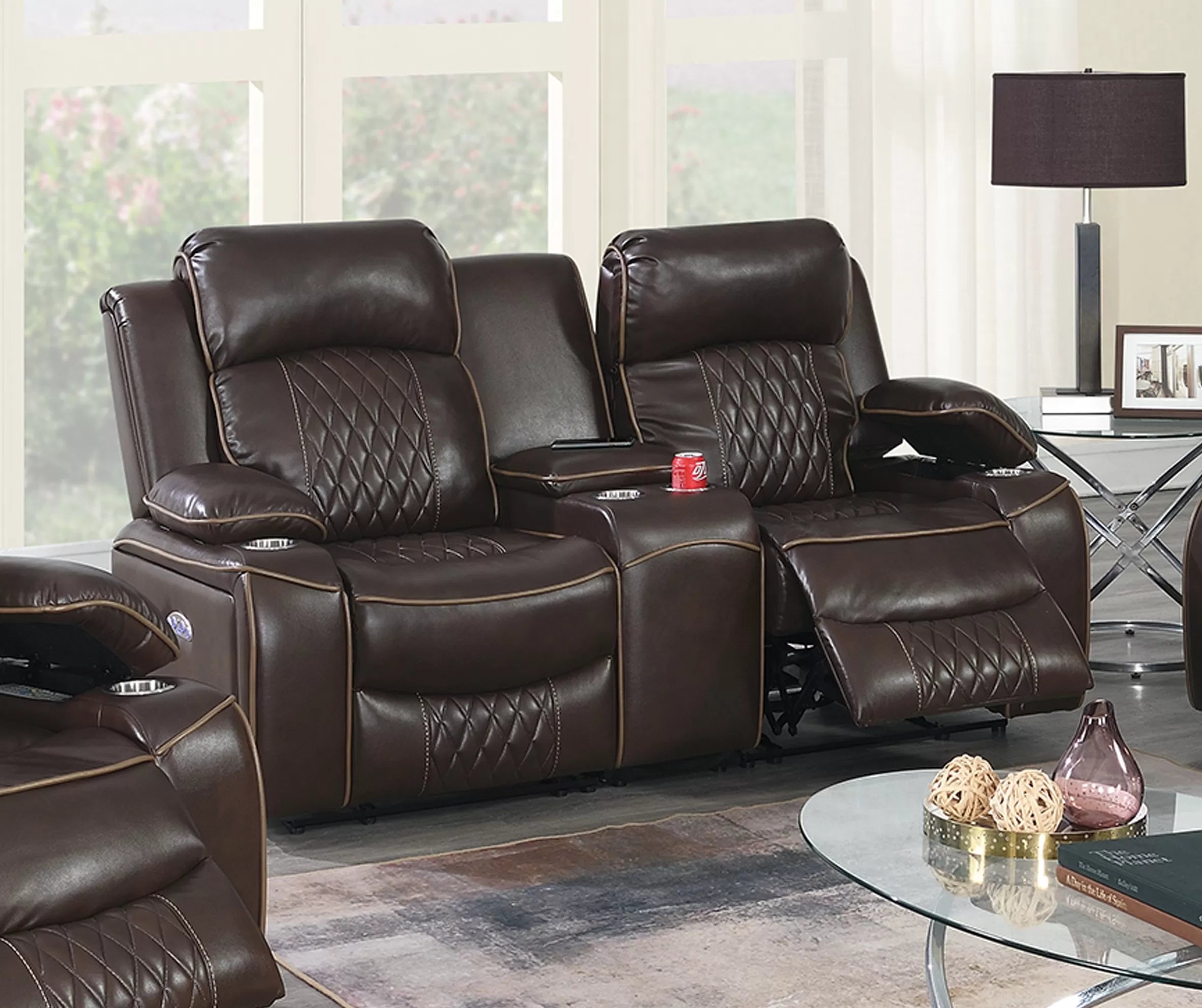 Power Reclining Loveseat ||  F86402 / F86405