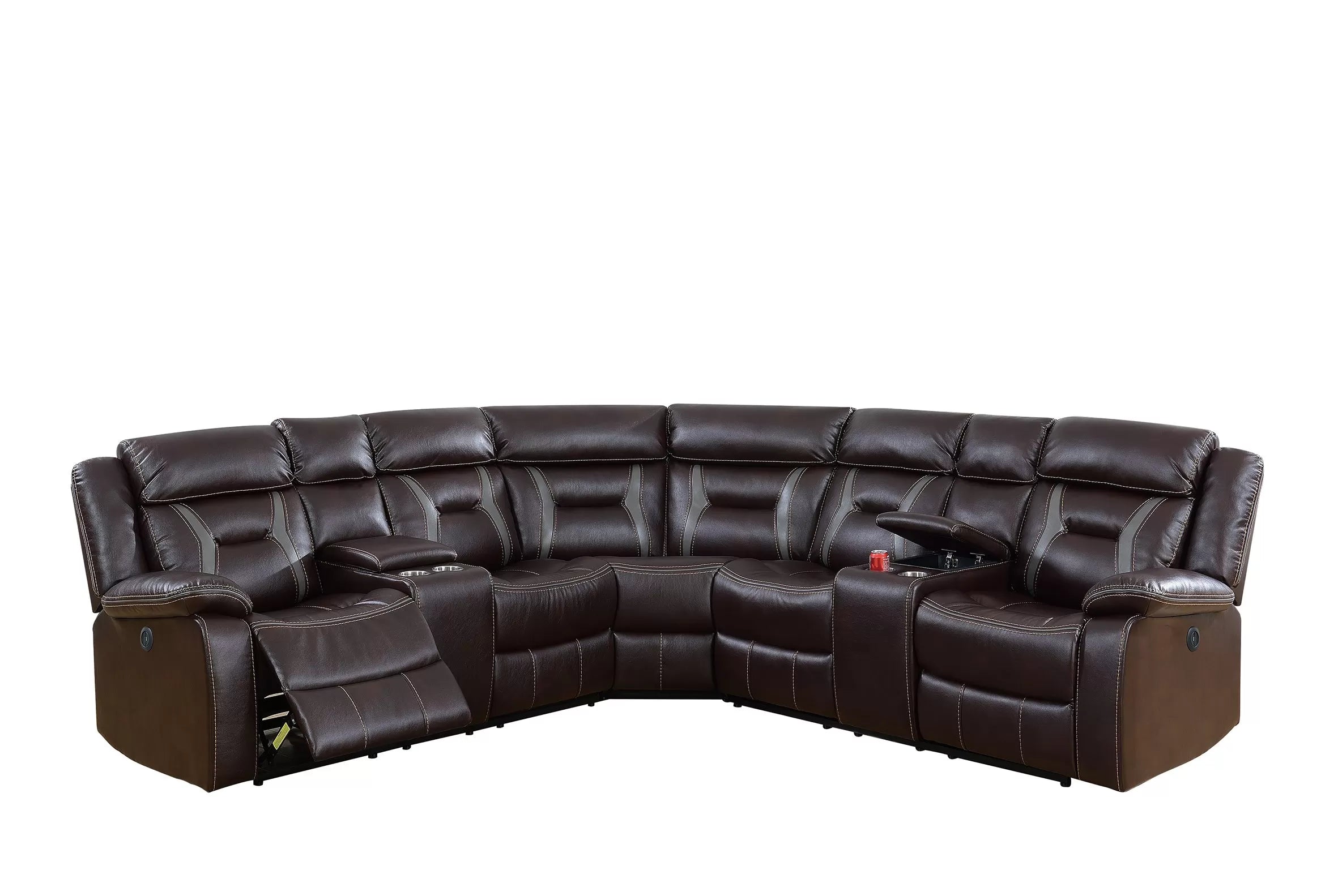 Power Reclining Sectional || F86610 / F86611