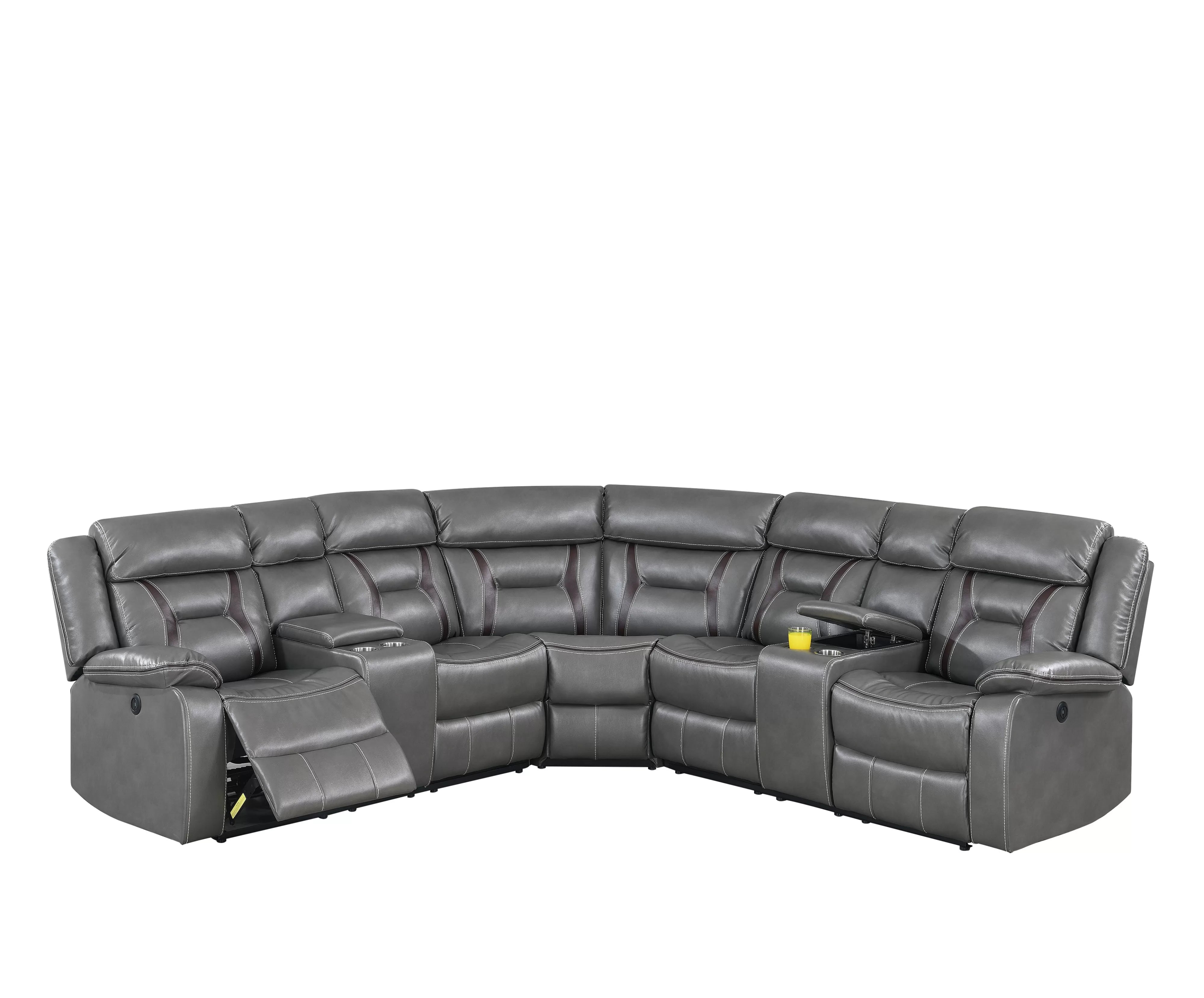 Power Reclining Sectional || F86610 / F86611