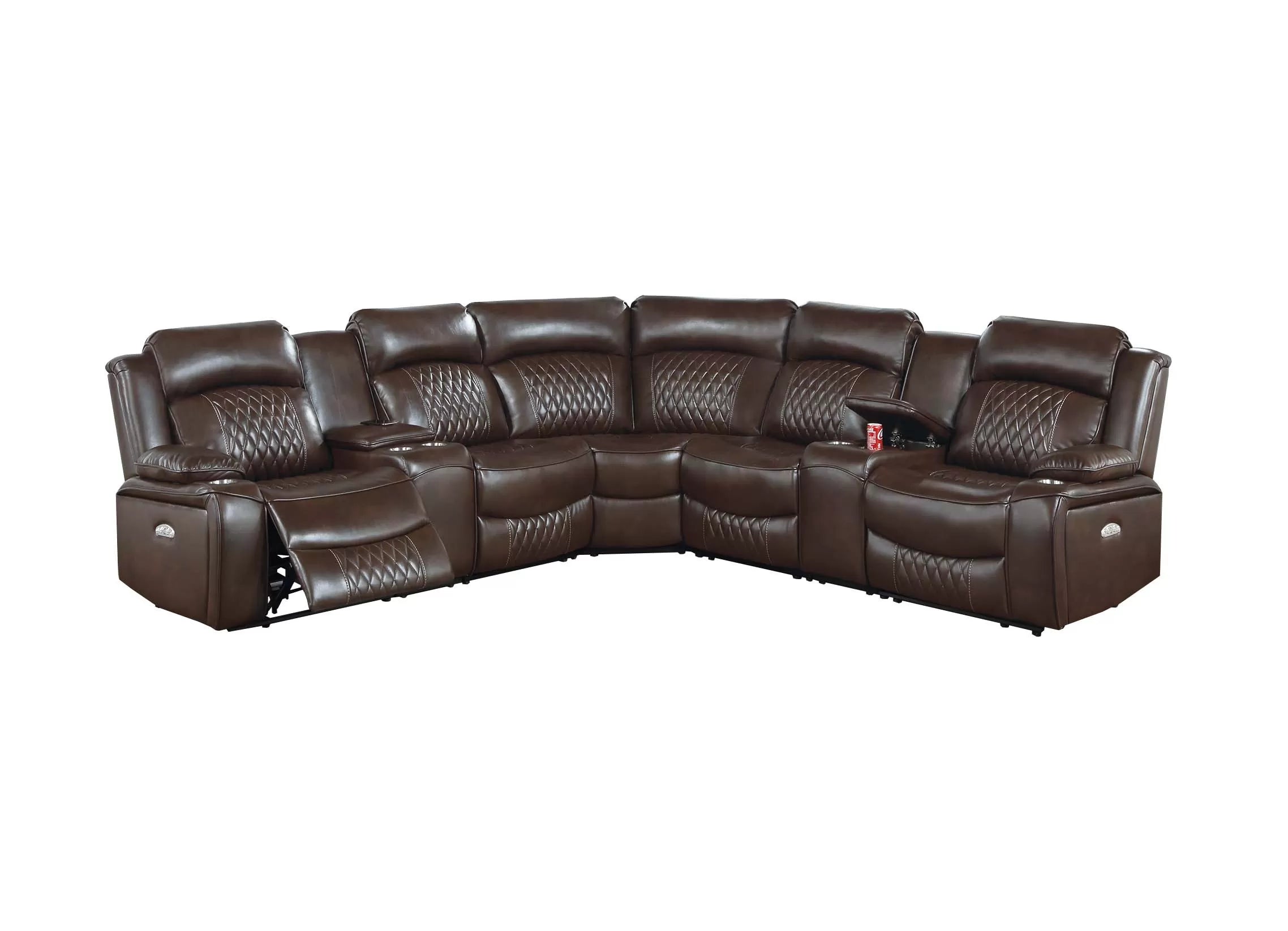 Power Reclining Sectional || F86632 / F86633