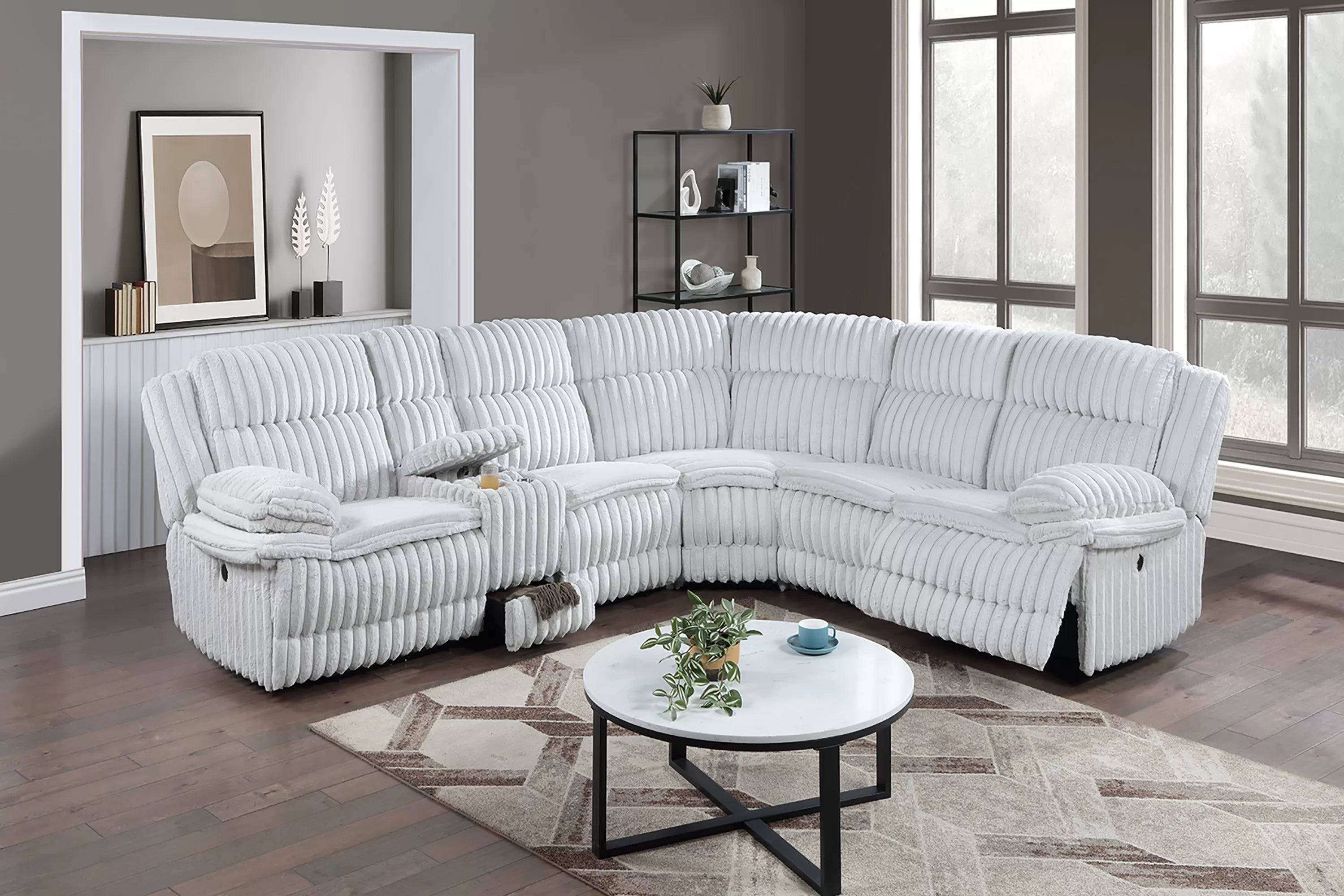 Power Motion Sectional || F86636 / F86637
