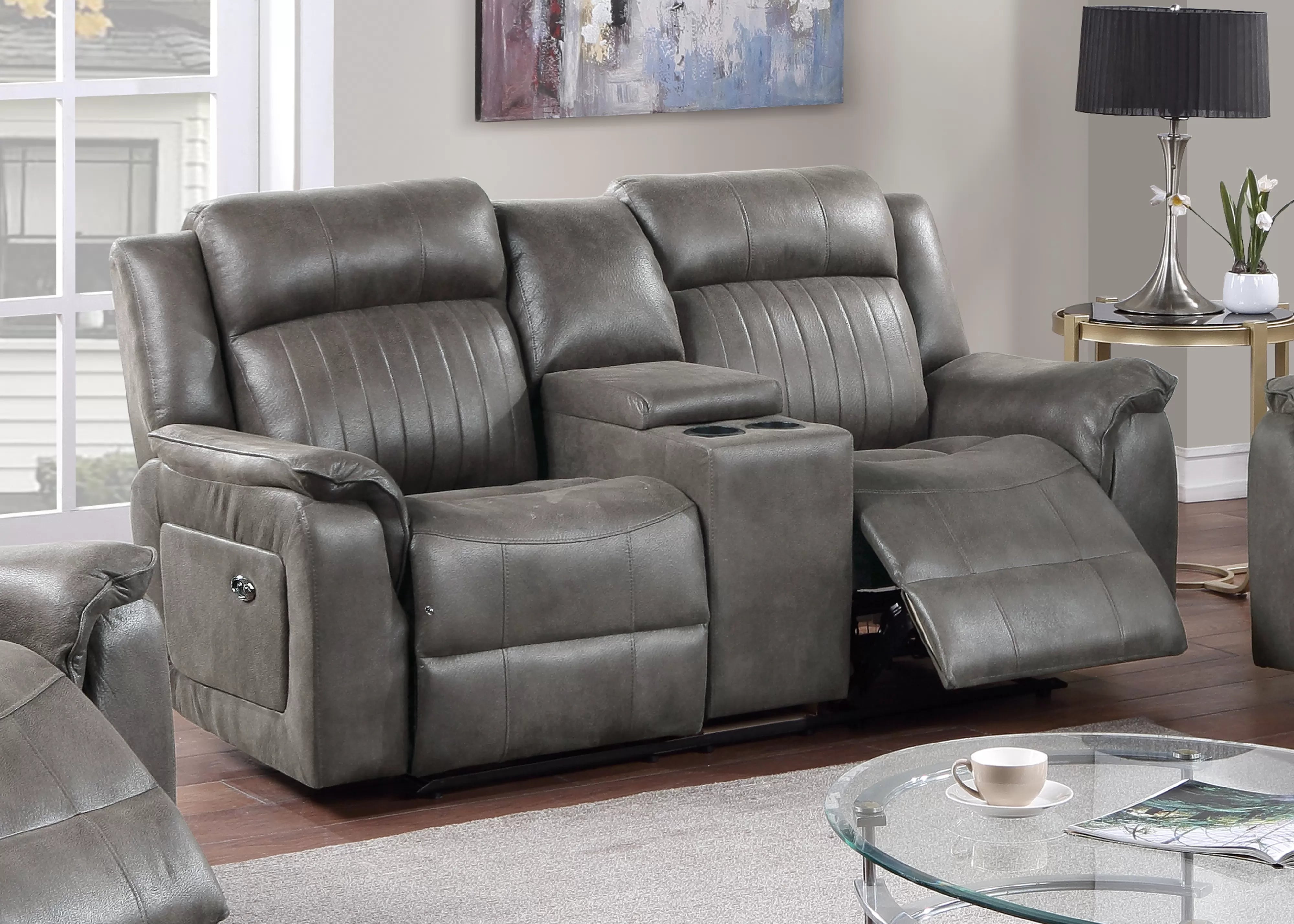 Manual Reclining Loveseat || F8745 / F8742