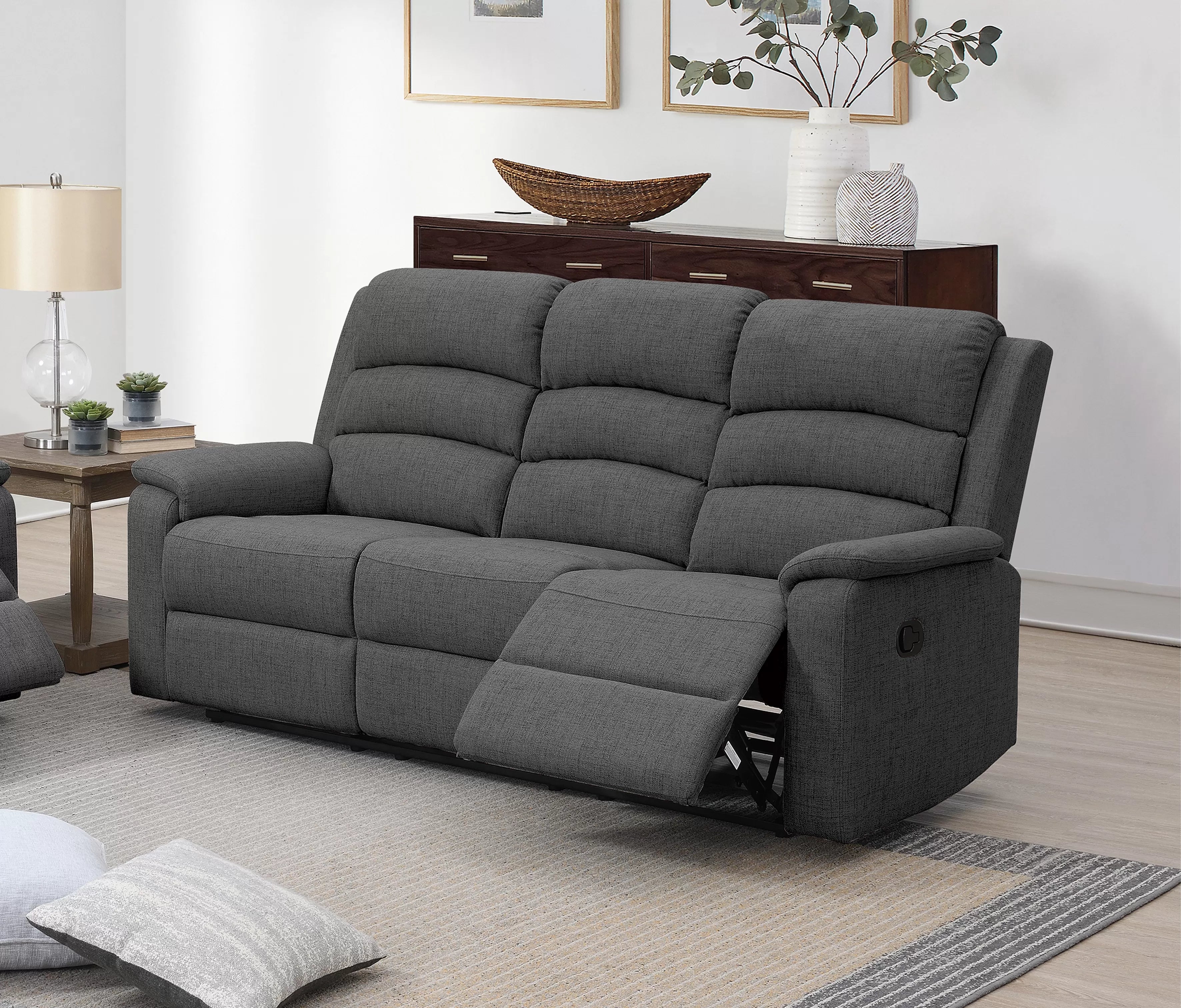 Manual Reclining Sofa ||  F8776 / F8149