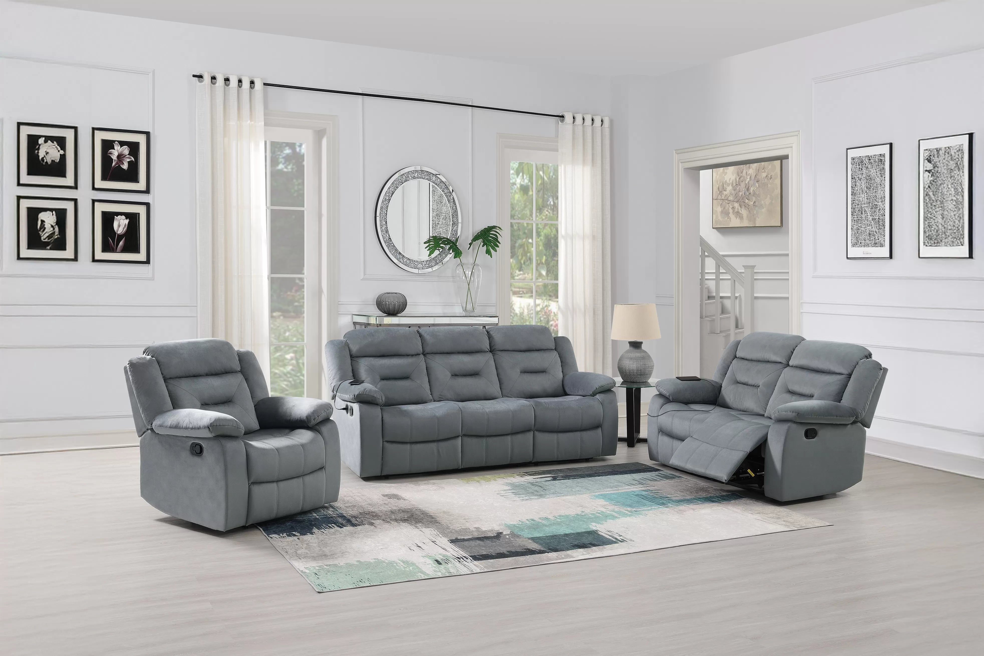 Manual Reclining Sofa ||  F8796 / F8799 / F8159