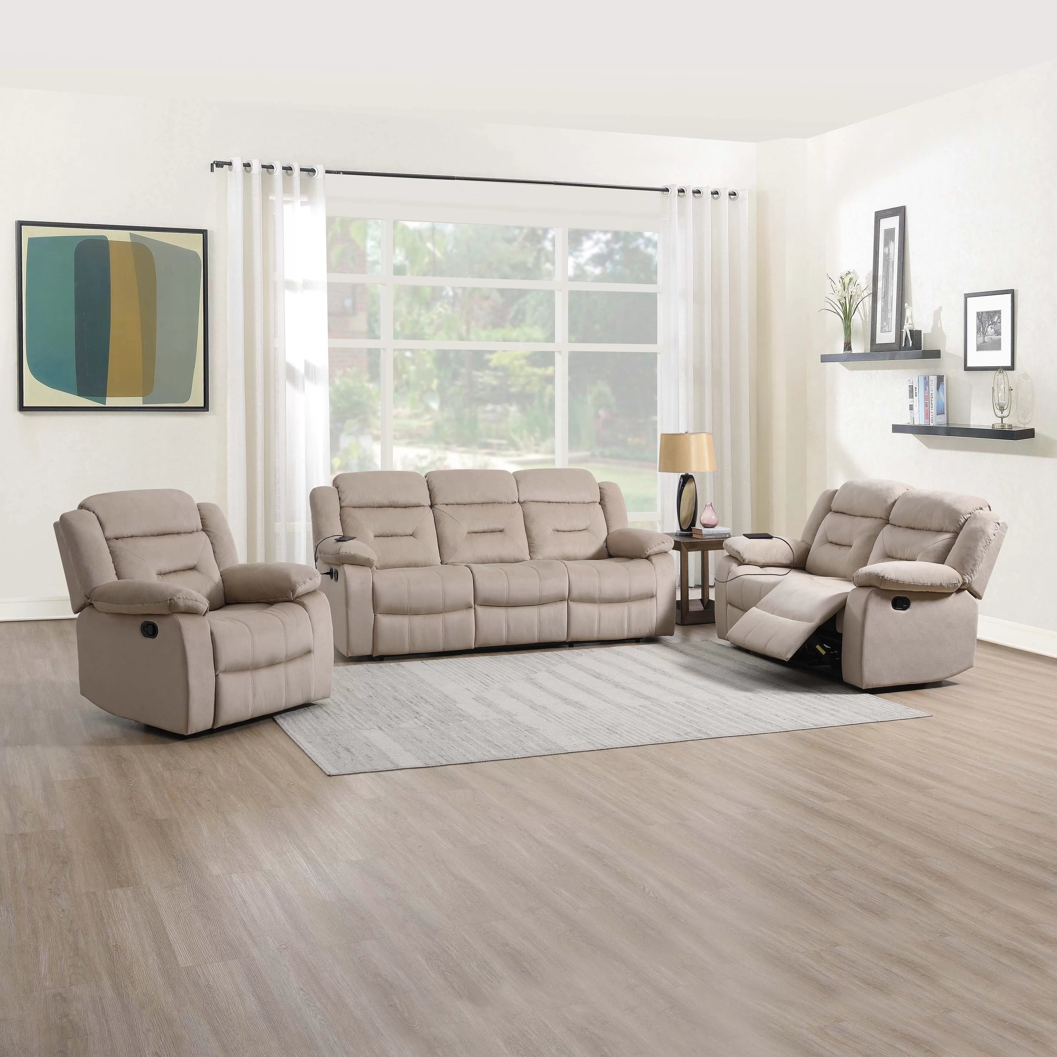 Manual Reclining Sofa ||  F8796 / F8799 / F8159