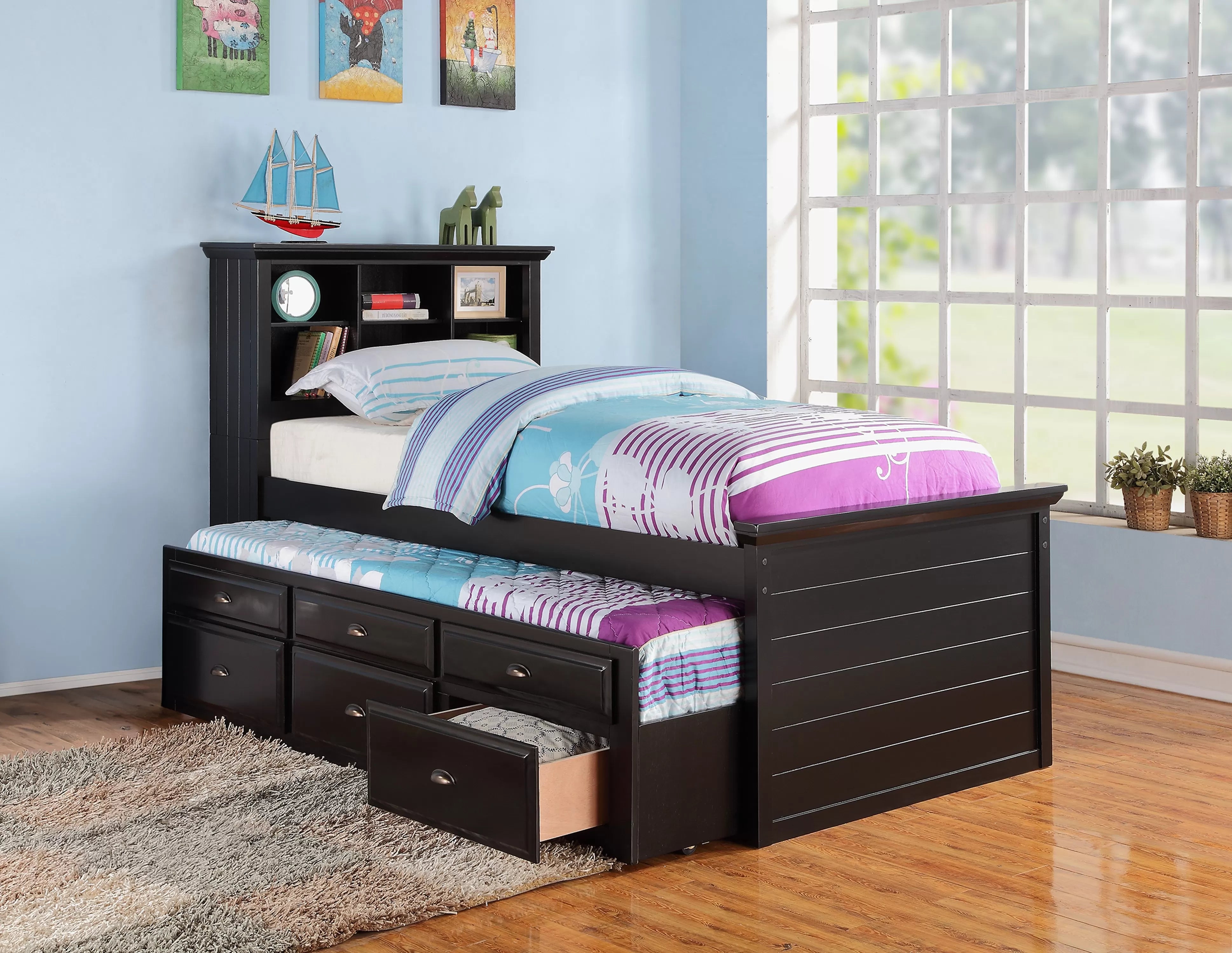 Twin Bed w/ Trundle  || F9220 / F9219