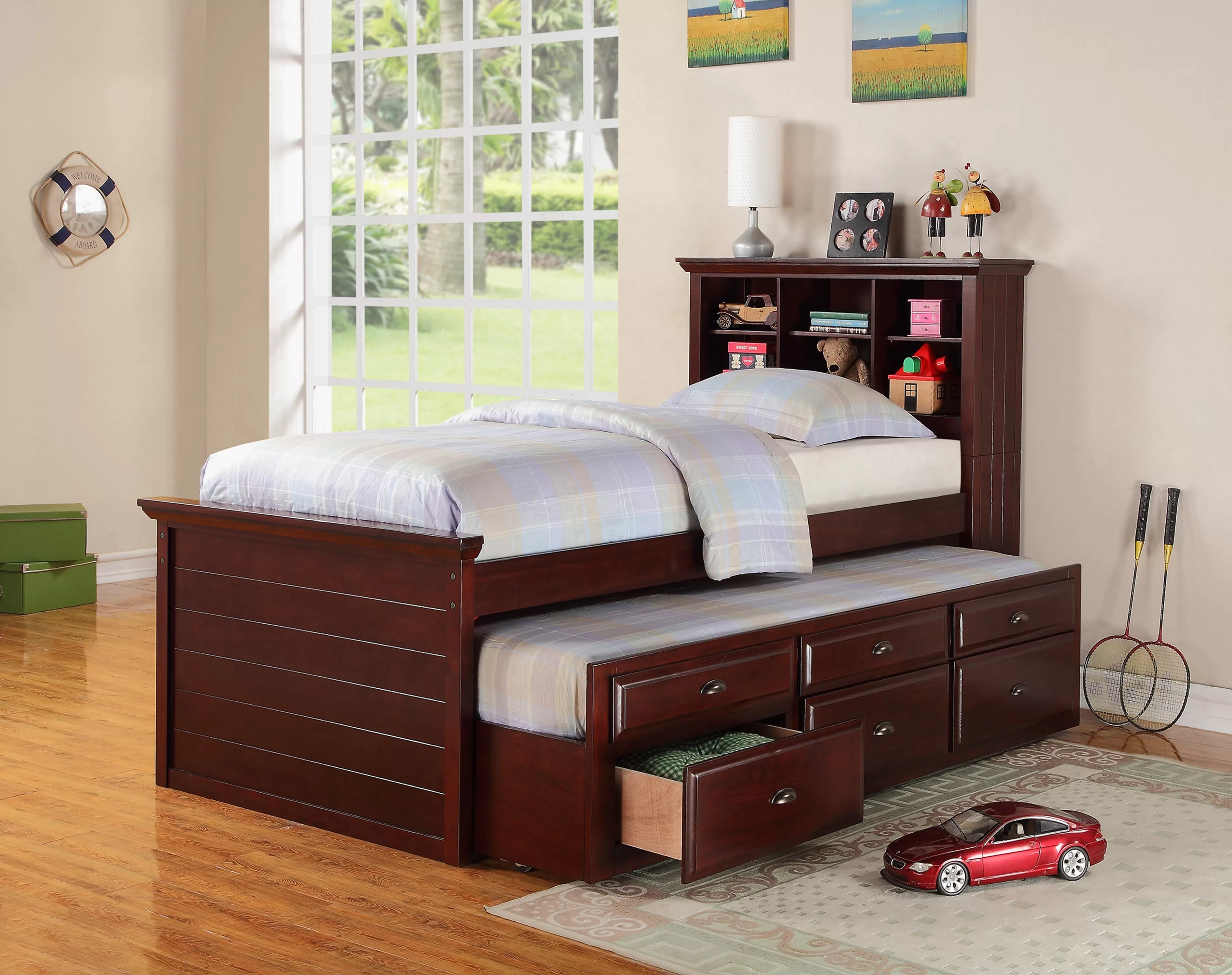 Twin Bed w/ Trundle  || F9220 / F9219