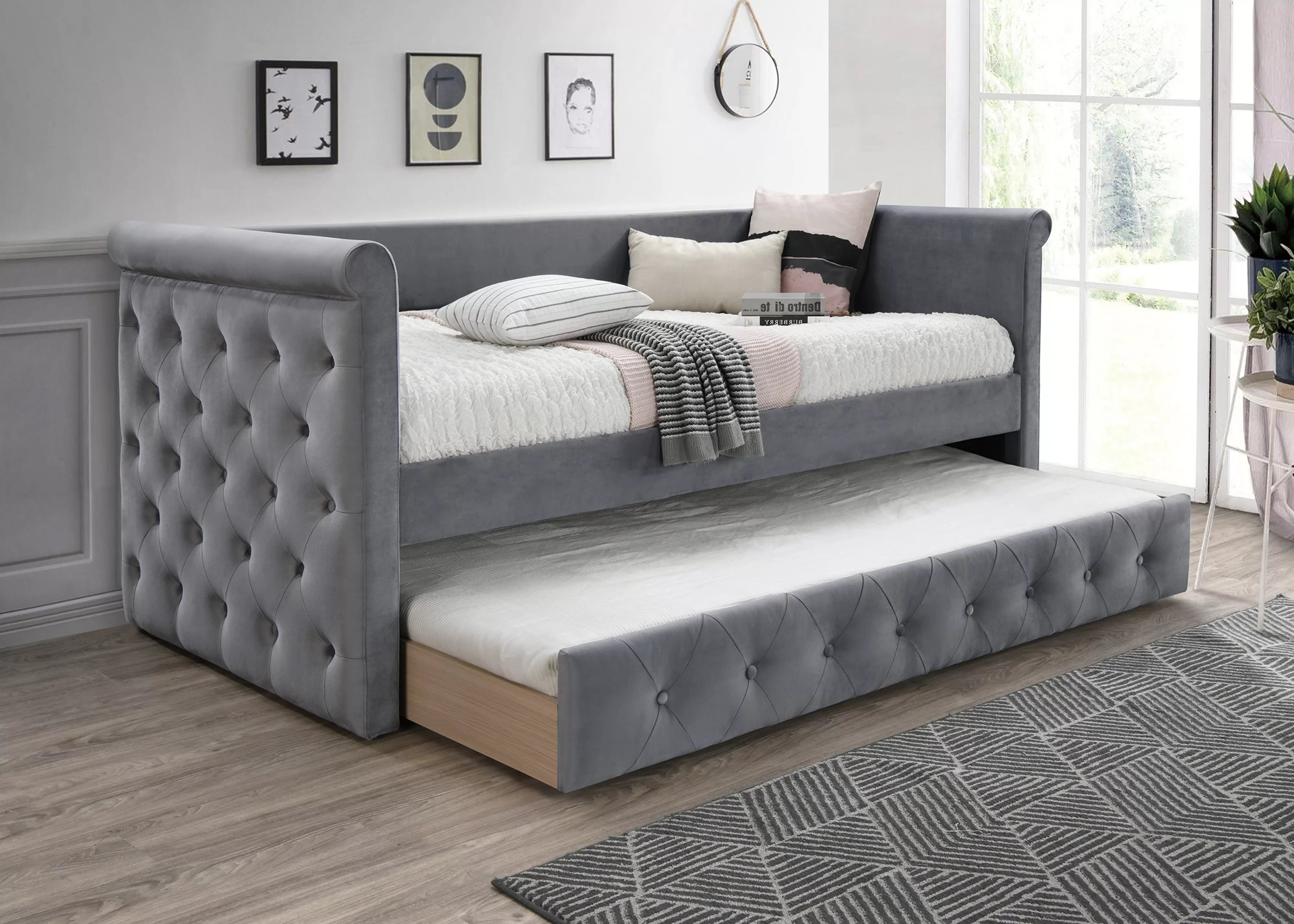 Day Bed w/ Slats + Trundle  || F9460/ F9461/ F9462