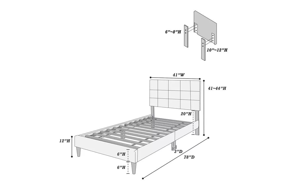 Twin Bed   || F9634T/ F9635T/ F9636T