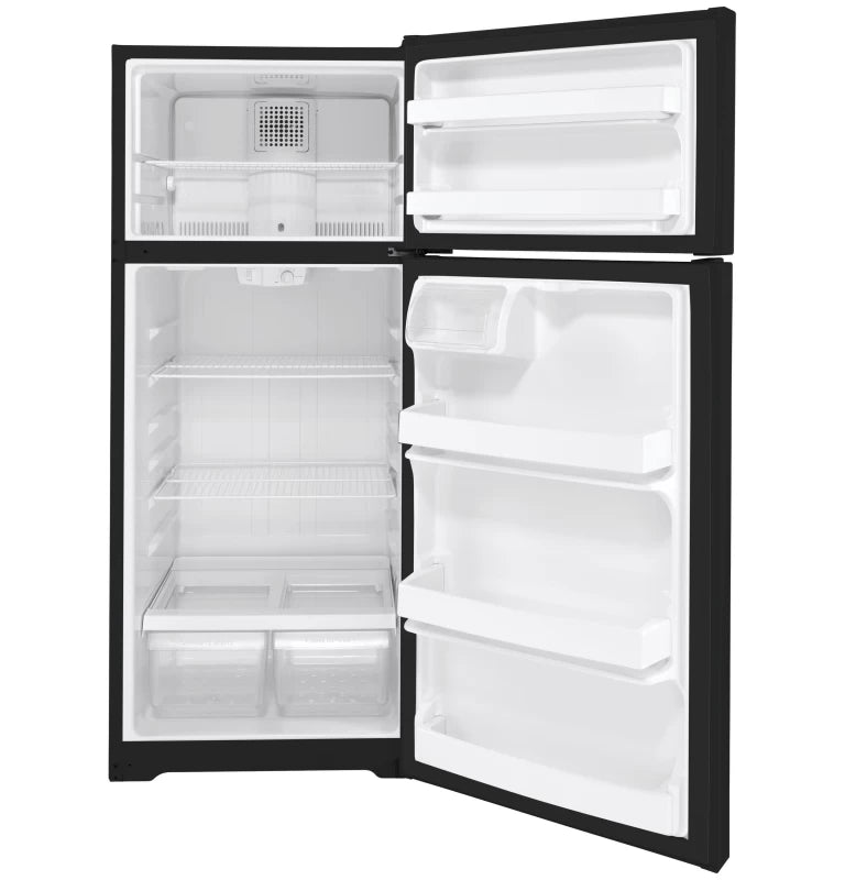 18.cu.ft fridge black - GTS18DTN