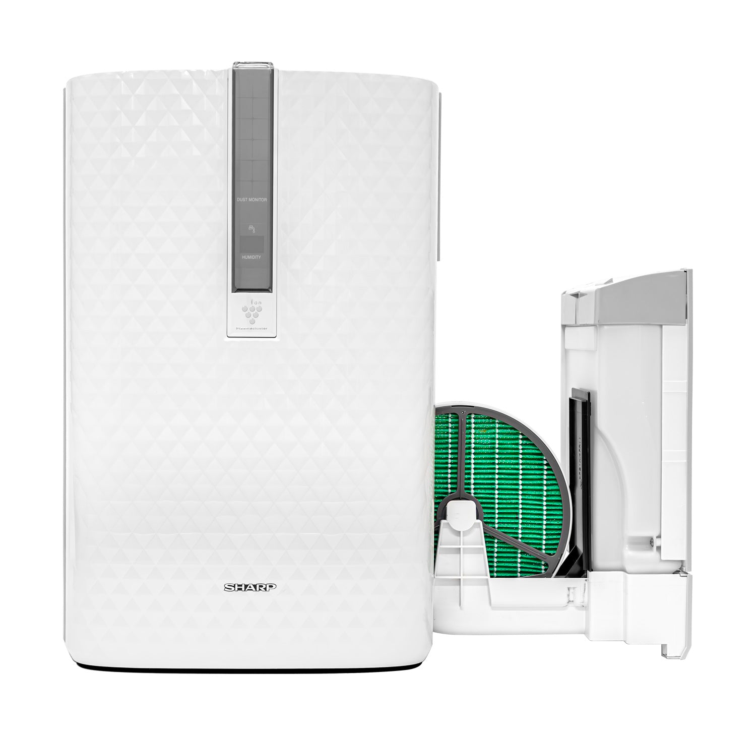 Sharp Plasmacluster Ion Air Purifier with True HEPA + Humidifier for Medium Rooms (KC850U)