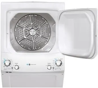 27 Inch Stackable Laundry Washer and Dryer -GUD27EESNWW