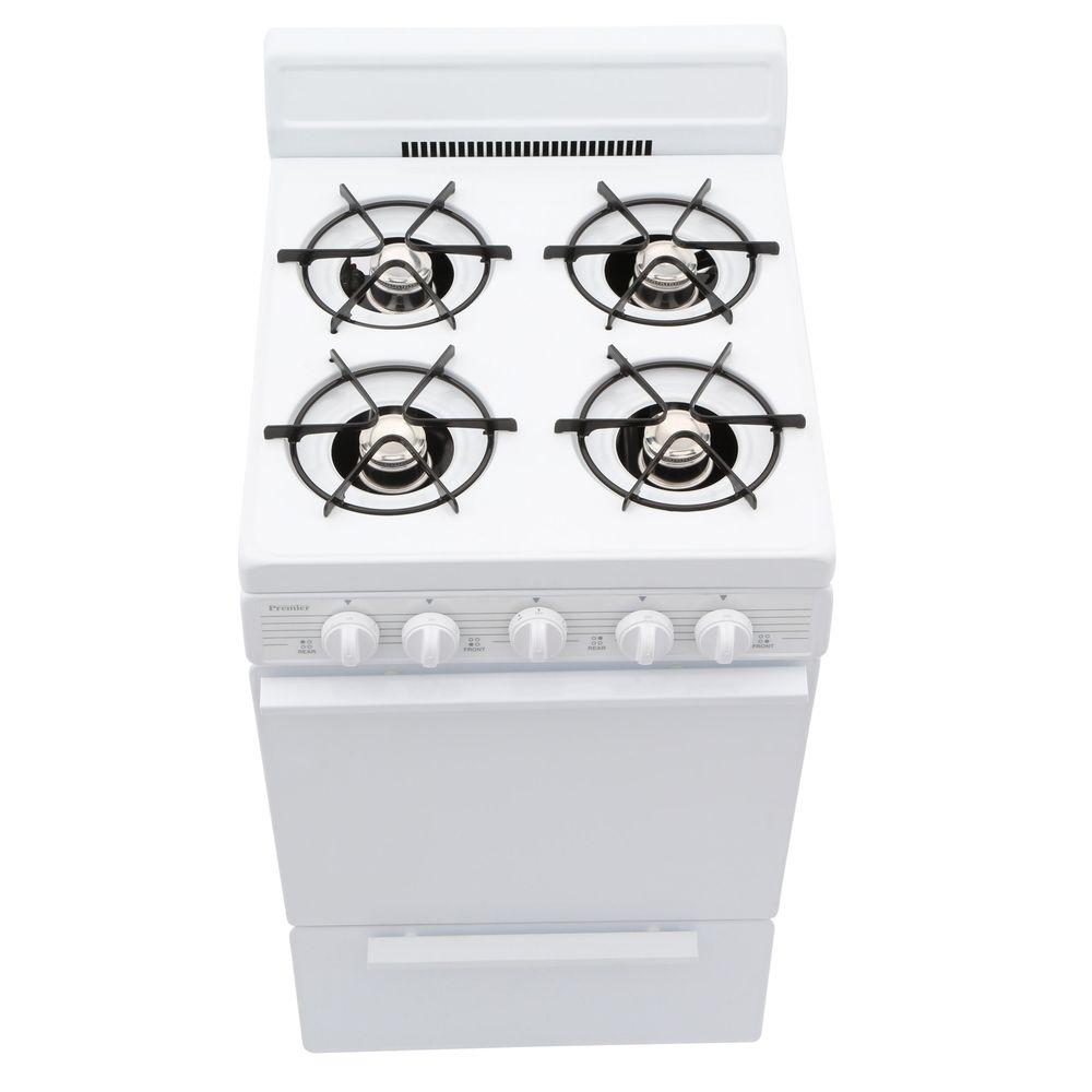 Premier 20 Inch Freestanding Gas Range