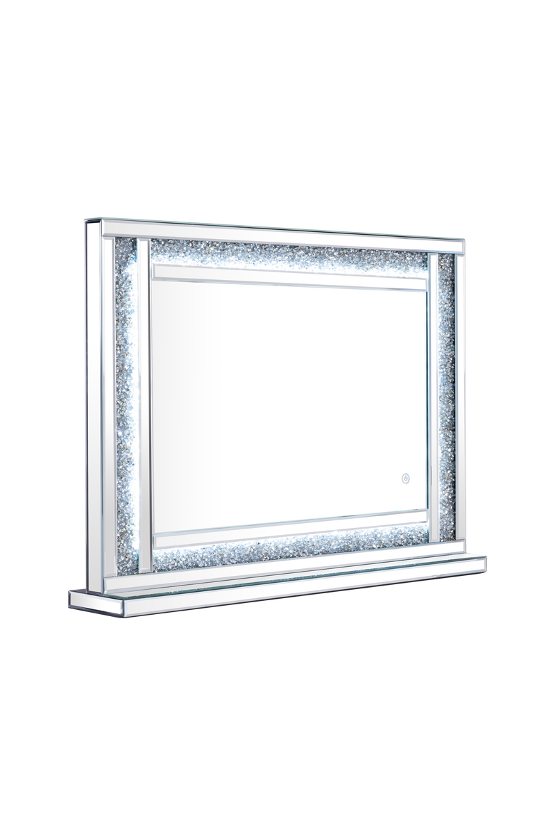 VANITII Crushed Diamonds LED Mirror X-MIR-LED-02-1