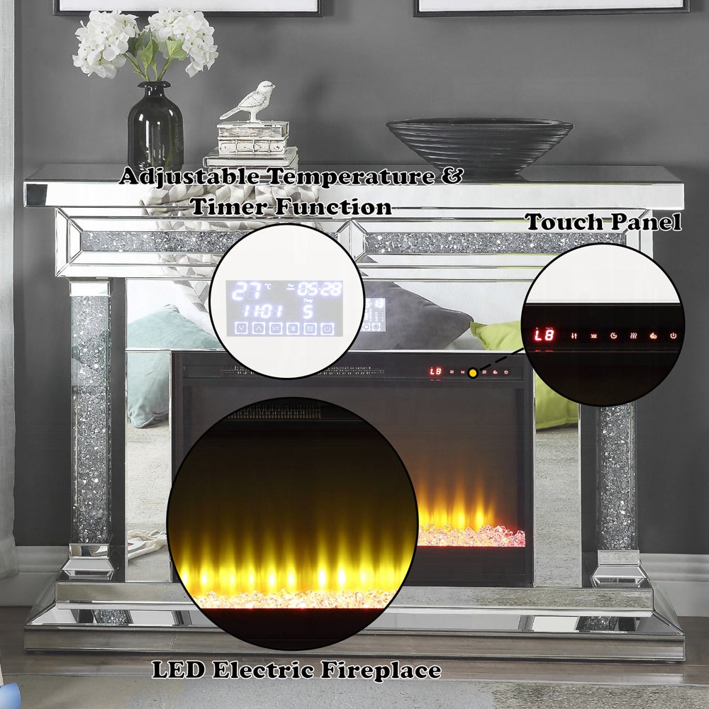 Noralie Fireplace W/Bluetooth