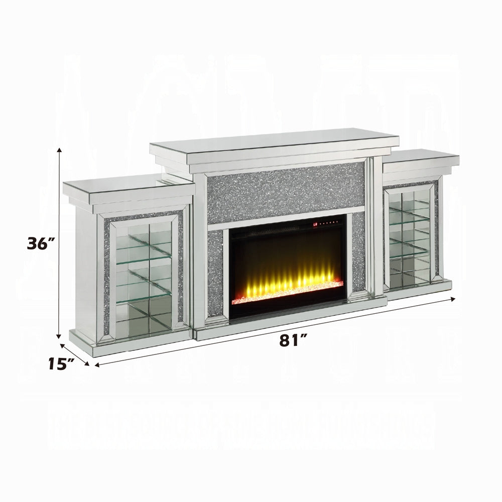 Noralie Fireplace W/Led