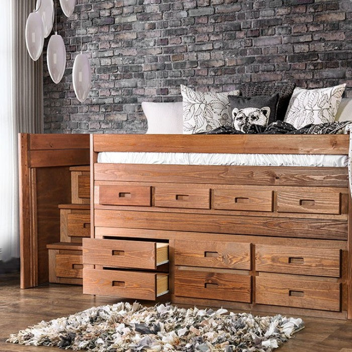 Twin captain bed | AM-BK601-BED-SLAT
