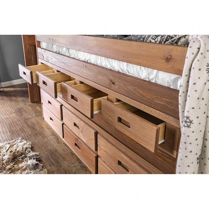 Twin captain bed | AM-BK601-BED-SLAT