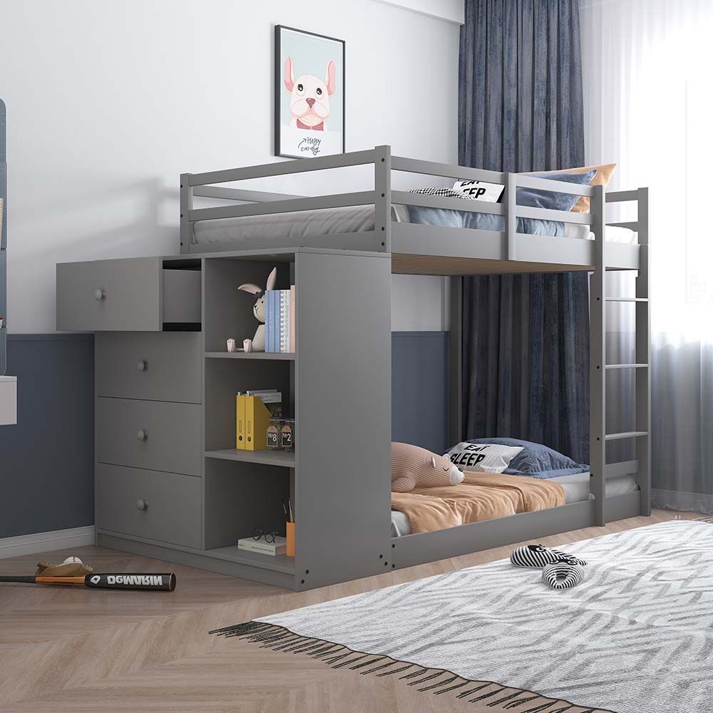 Gaston Twin/Twin Bunk Bed - BD 01372