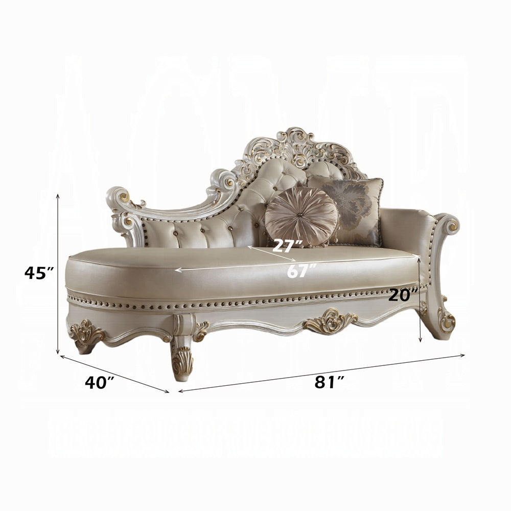 Vendome Chaise W/2 Pillows