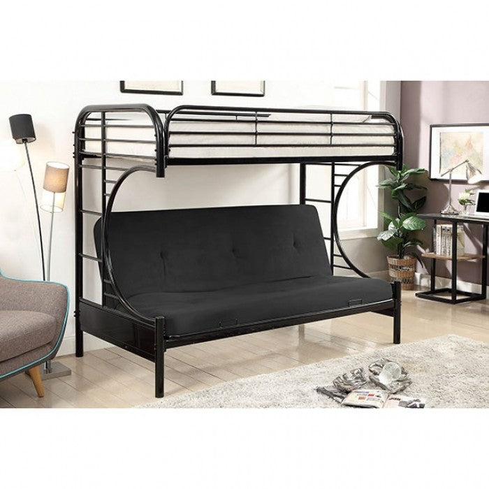 Opal Twin/ Full Bunk Bed-CM-BK932-BK