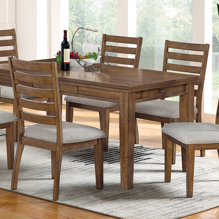 Rapidview Dining Table W/6 Dining Chairs