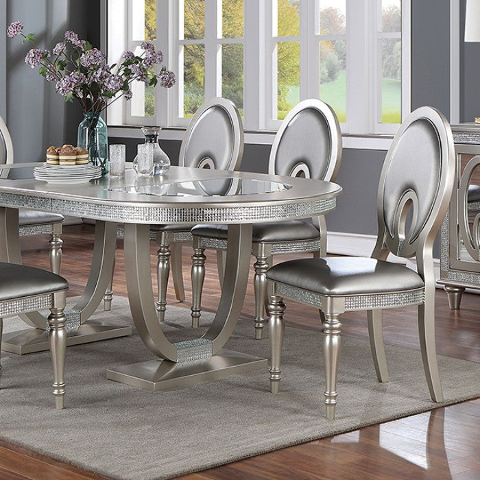 Cathalina Dining Table - CM3541SV-T-TABLE