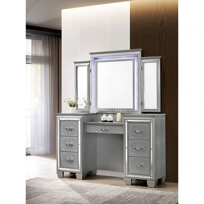 TASMIN VANITY W/ STOOL     |     CM7979SV-V