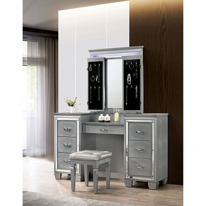 TASMIN VANITY W/ STOOL     |     CM7979SV-V