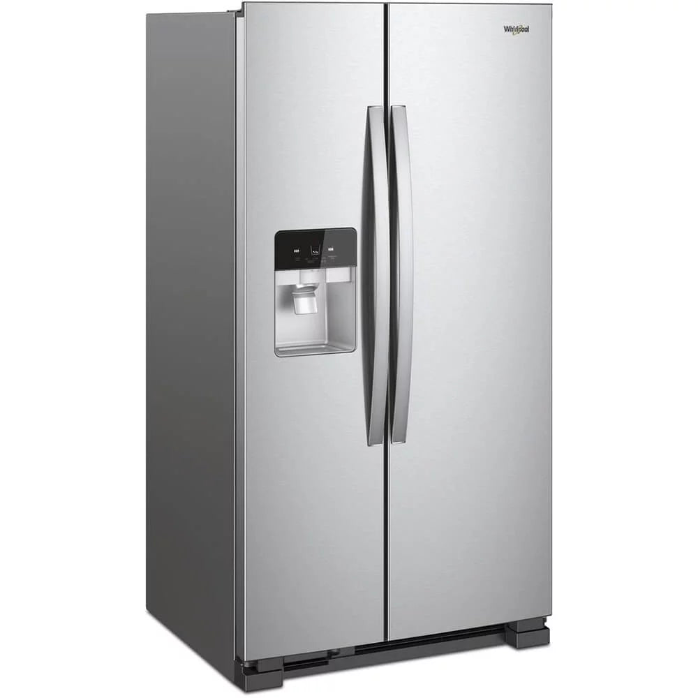 Whirlpool WRS325SDHZ 25 Cu. Ft. Stainless Side-by-Side Refrigerator