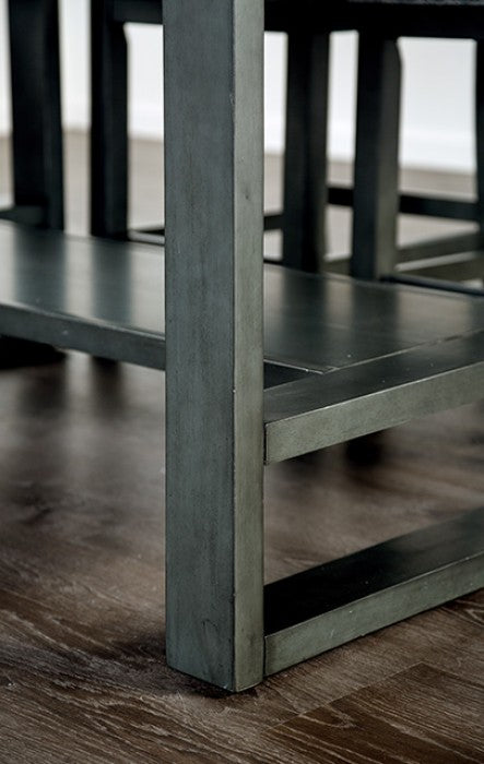 Potton Counter Ht. Table W/6 Dining Chairs