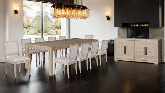 Hatton Cross Rect. Dining Table / 8 Dining Chairs