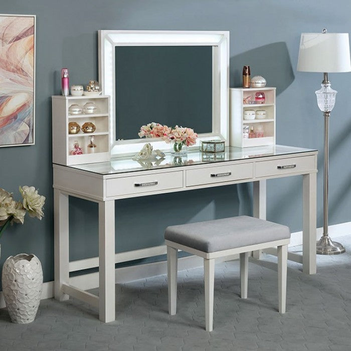 STEPHANIE VANITY SET     |     FOA-DK5685WH