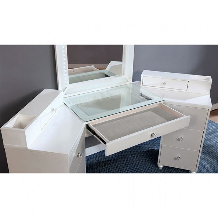 TRACIE VANITY SET     |     FOA-DK5686WH