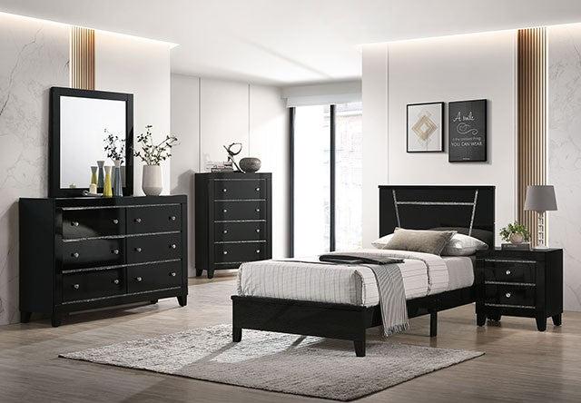 Magdeburg Twin Bed     |     FOA7038BK