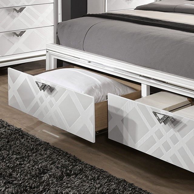 EMMELINE BED | FOA7147WH