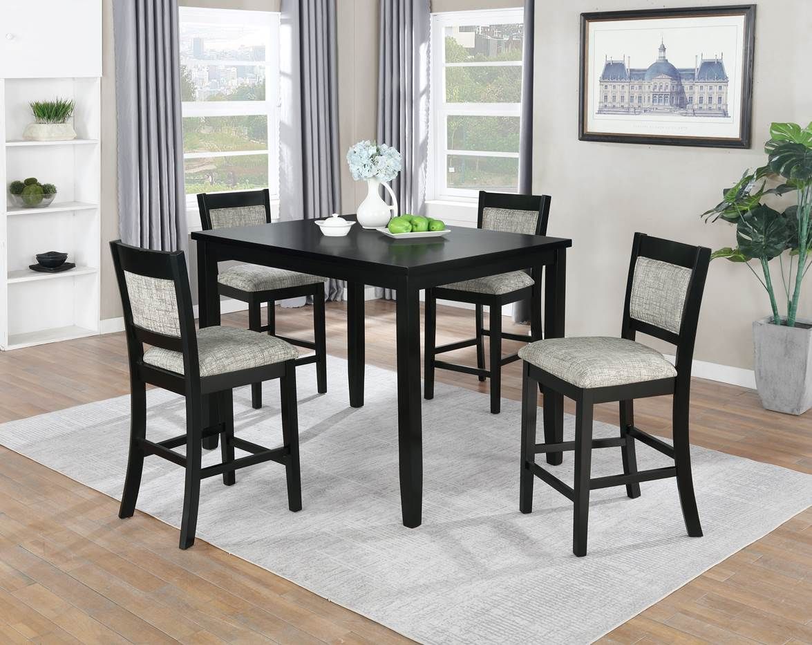 Jazzy Bells 5 Piece Pub Height Dining Set - VH255