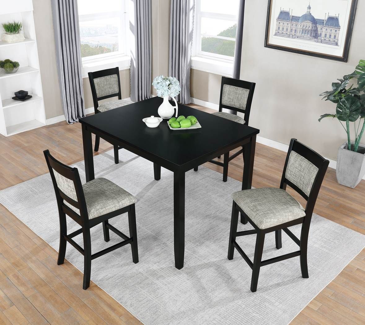 Jazzy Bells 5 Piece Pub Height Dining Set - VH255