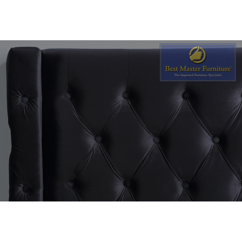 Velvet Tufted Bed - Yy140