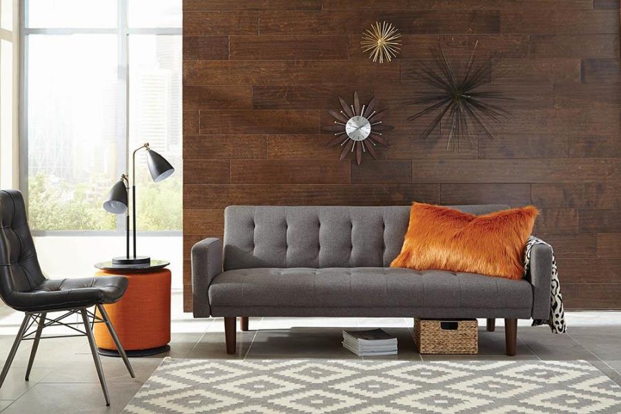 Sommer Tufted Sofa Bed Grey-360150