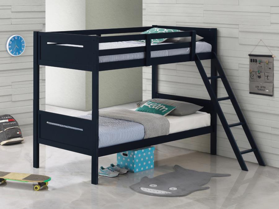 Littleton Twin/Full Bunk Bed With Ladder