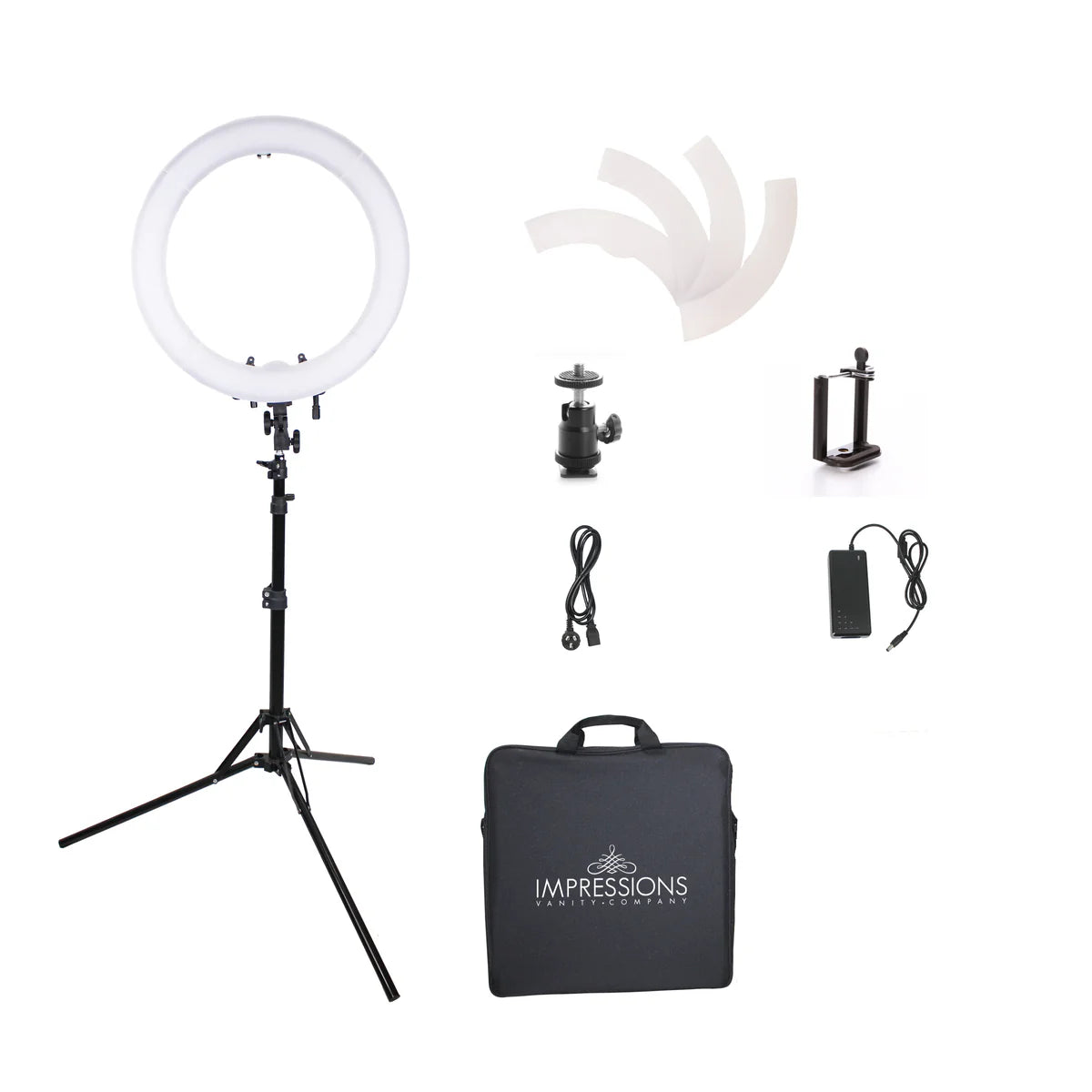 IVLR-LEDRING008-BLK | Previous 18'' Bi-Color LED Studio Ring Light 18'' Bi-Color LED Studio Ring Light 18'' Bi-Color LED Studio Ring Light 18'' Bi-Color LED Studio Ring Light Next 18'' Bi-Color LED Studio Ring Light