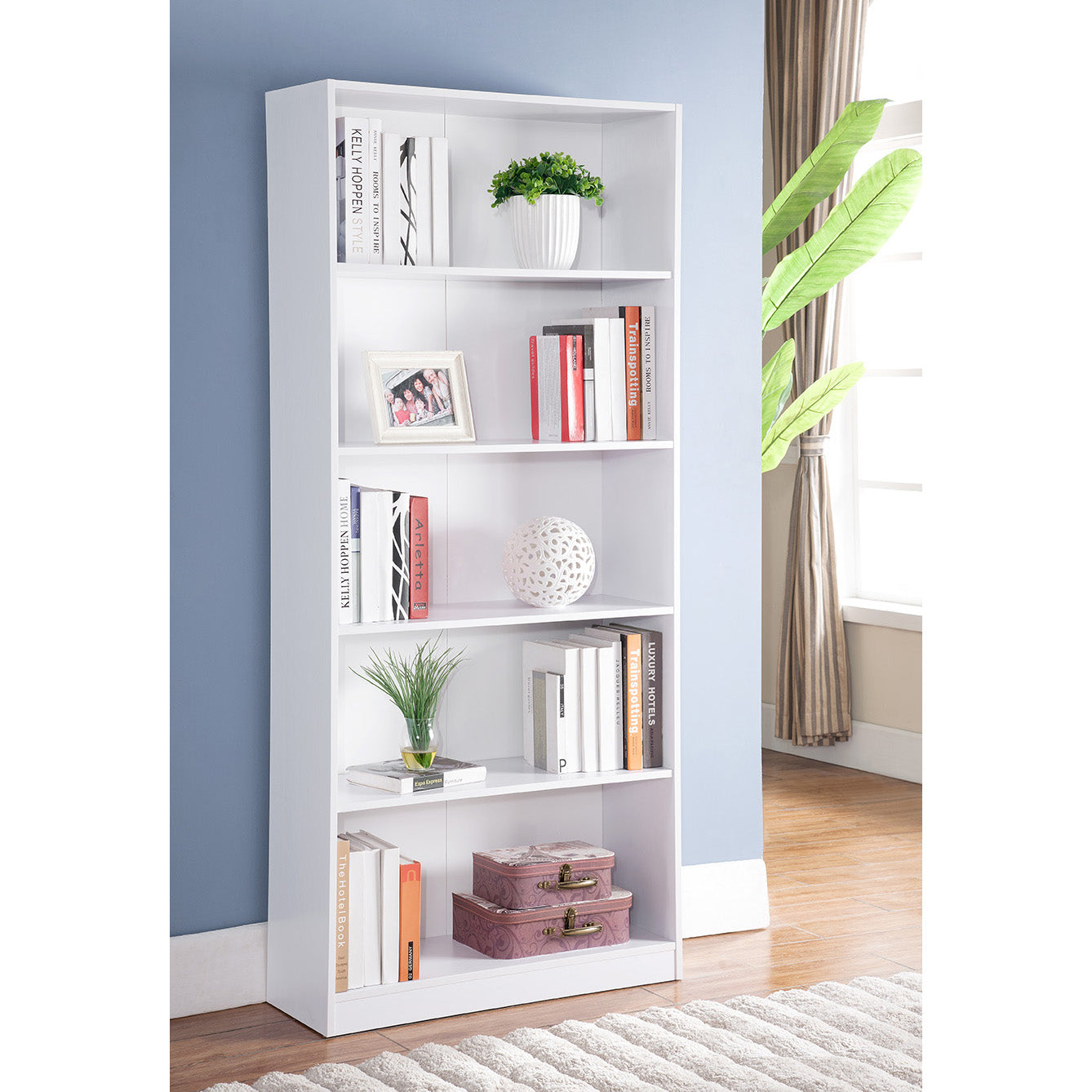 151198 | BOOKCASE - WHITE