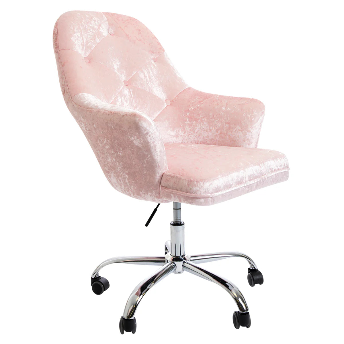 IVFC-TF401S-VGRY | Michelle Tufted Vanity Chair