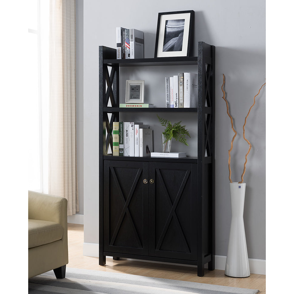 171912 |  BOOKCASE - BLACK