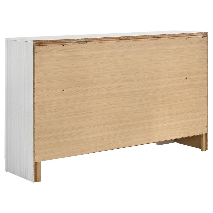 Miranda 7-Drawer Dresser White- 205113