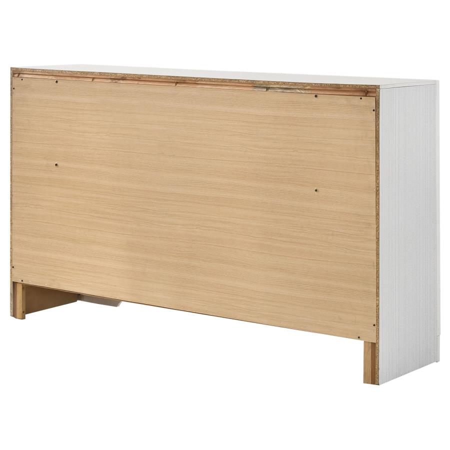 Miranda 7-Drawer Dresser White- 205113