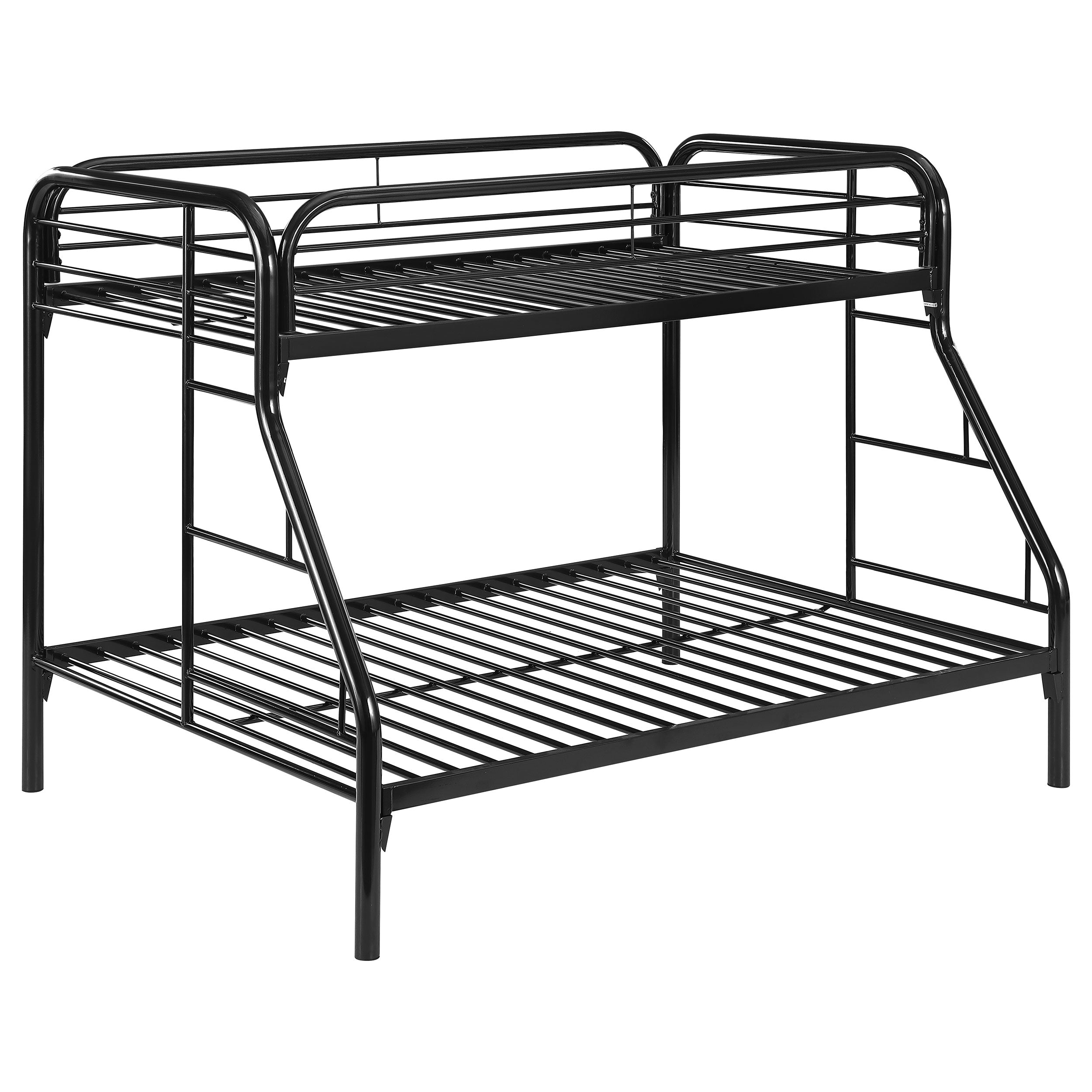 Morgan Metal Twin Over Full Bunk Bed Black-2258K