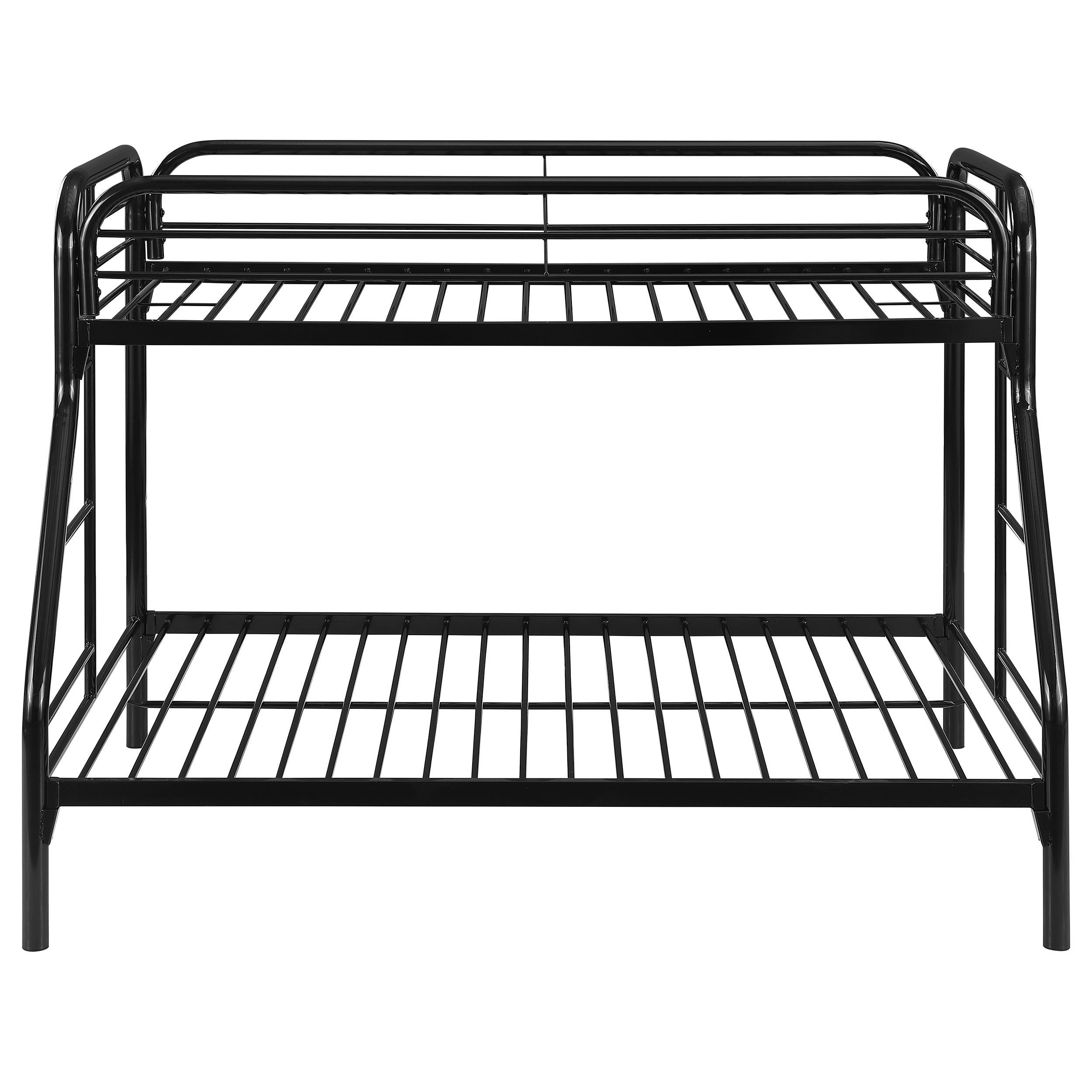 Morgan Metal Twin Over Full Bunk Bed Black-2258K