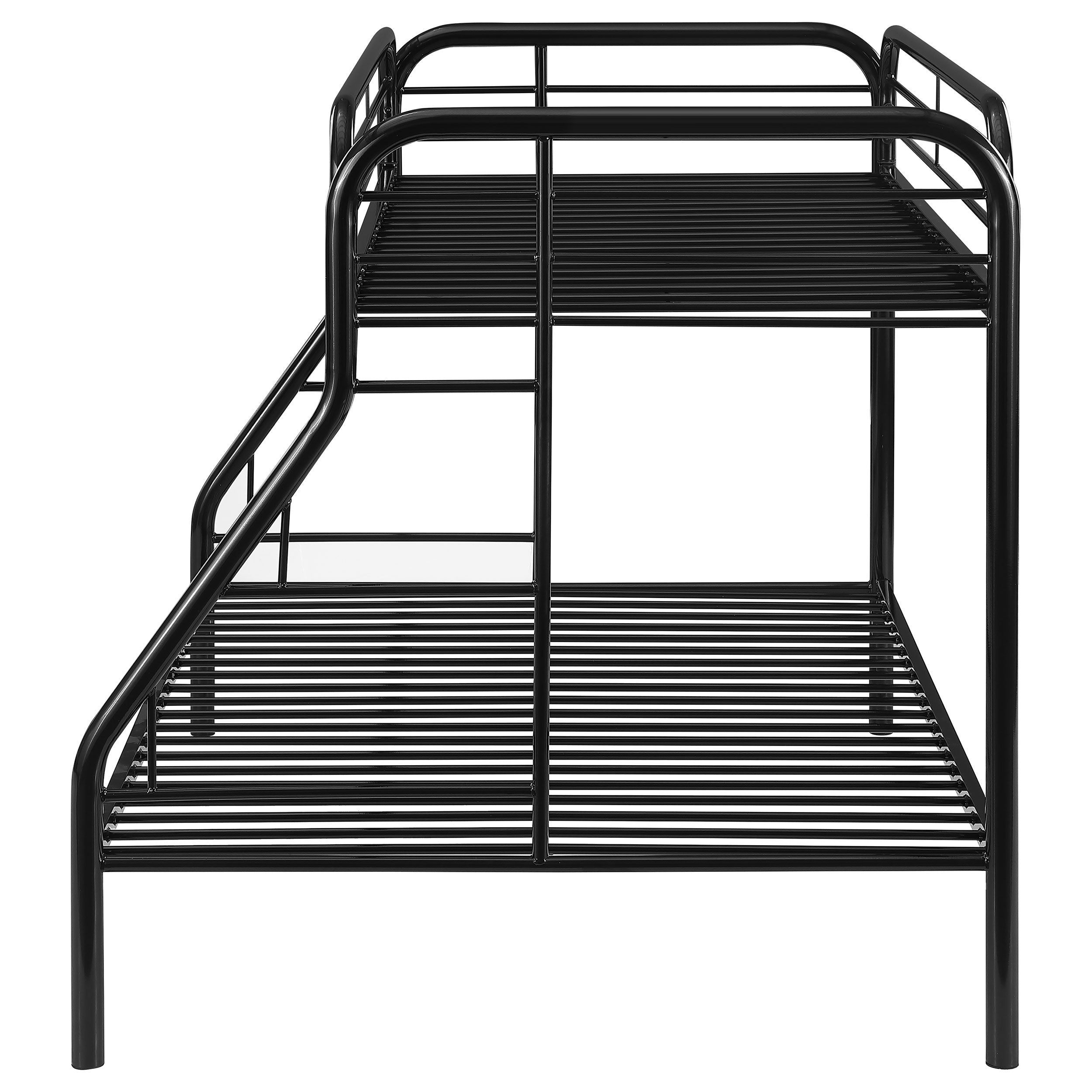 Morgan Metal Twin Over Full Bunk Bed Black-2258K